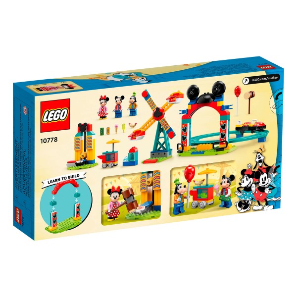 LEGO Mickey and Friends Конструктор Микки, Минни и Гуфи на веселой ярмарке 10778