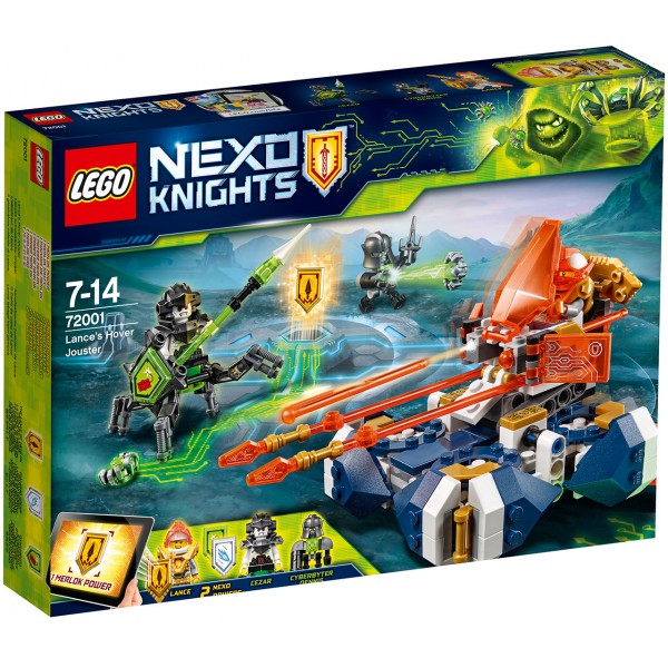 LEGO Nexo Knights Конструктор Подъемная боемашина Ланса 72001