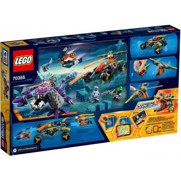 LEGO Nexo Knights Вездеход Аарона 4×4 70355