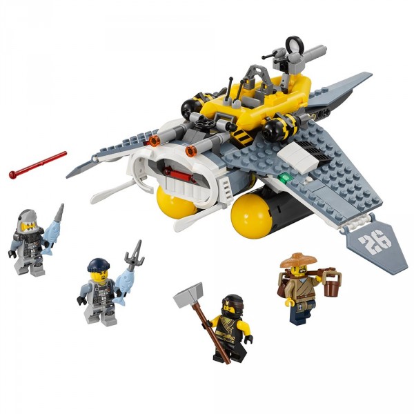 LEGO Ниндзяго (NinjaGo) Бомбардировщик "Морской дьявол 70609