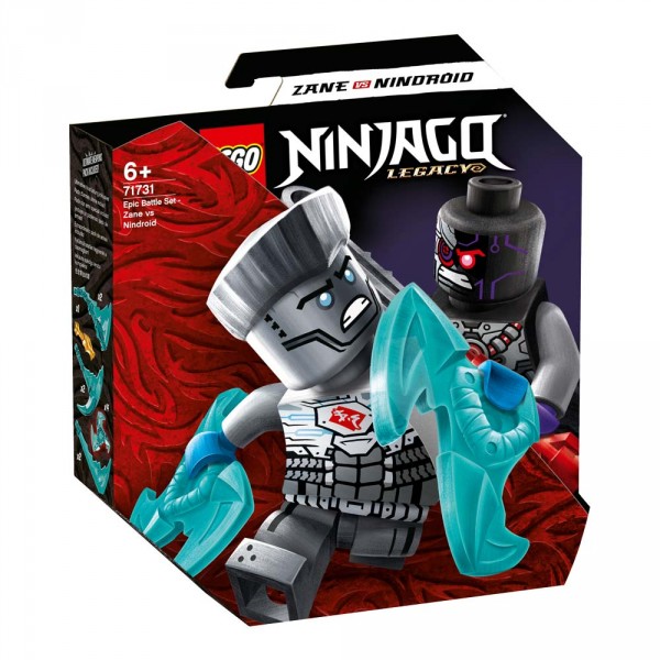 LEGO Ниндзяго (NinjaGo) Конструктор Легендарные битвы: Зейн против Ниндроида 71731