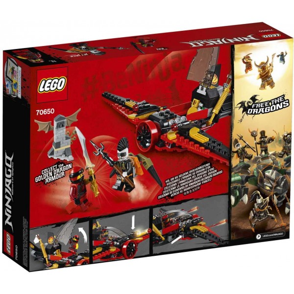 LEGO Ниндзяго (NinjaGo) Конструктор Лего "Крыло судьбы" 70650