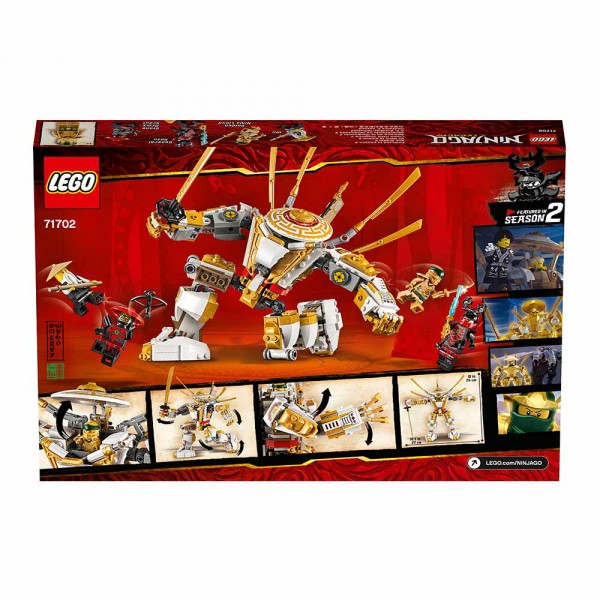 LEGO Ниндзяго (NinjaGo) Конструктор Золотой робот 71702