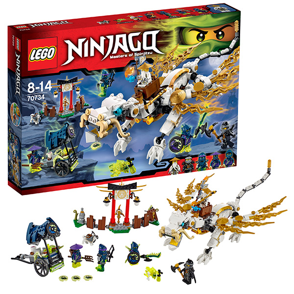 LEGO Ninjago Дракон Сэнсэя Ву 70734