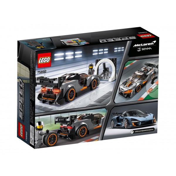 LEGO Speed Champions Конструктор Автомобиль McLaren Senna 75892