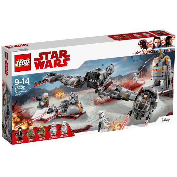LEGO Star Wars Конструктор Defense of Crait™ Защита Крайта 75202