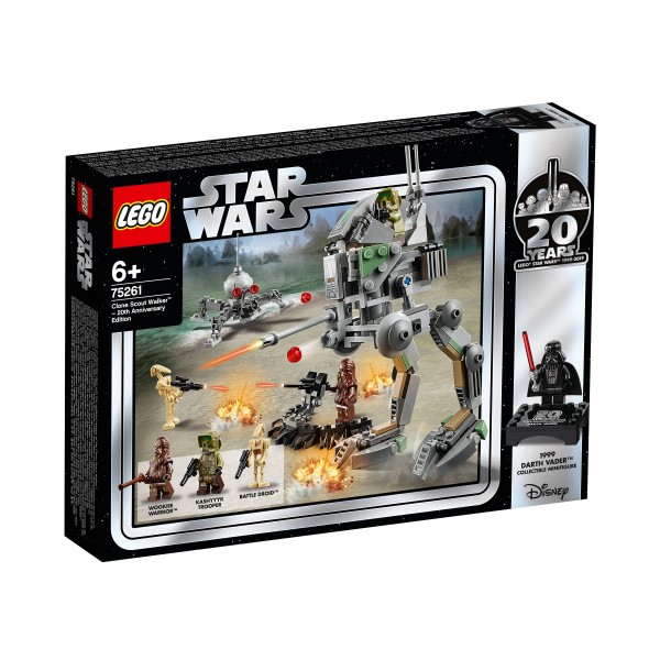 LEGO Star Wars Конструктор Шагоход-разведчик клонов: выпуск к 20-летнему юбилею 75261