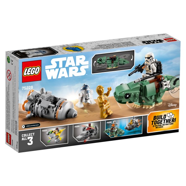 LEGO Star Wars Конструктор Спасательная капсула против минибойца на дьюбеке 75228