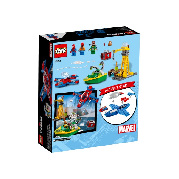 LEGO Super Heroes Конструктор Человек-Паук: похищение бриллиантов Доктором Осьминогом 76134
