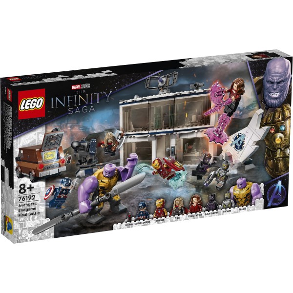 LEGO Super Heroes Конструктор «Мстители: Финал»- решающая битва 76192