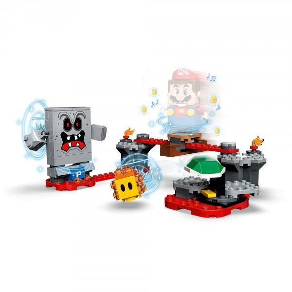 LEGO Super Mario Конструктор Бабах Преграды с лавой Дополнительный уровень 71364