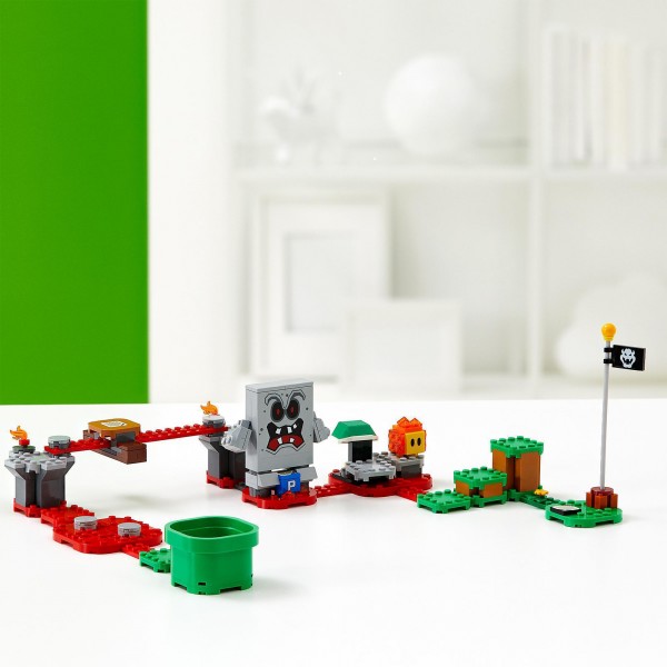 LEGO Super Mario Конструктор Бабах Преграды с лавой Дополнительный уровень 71364