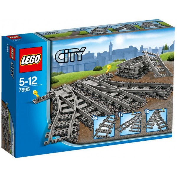 LEGO City Железнодорожные стрелки 7895