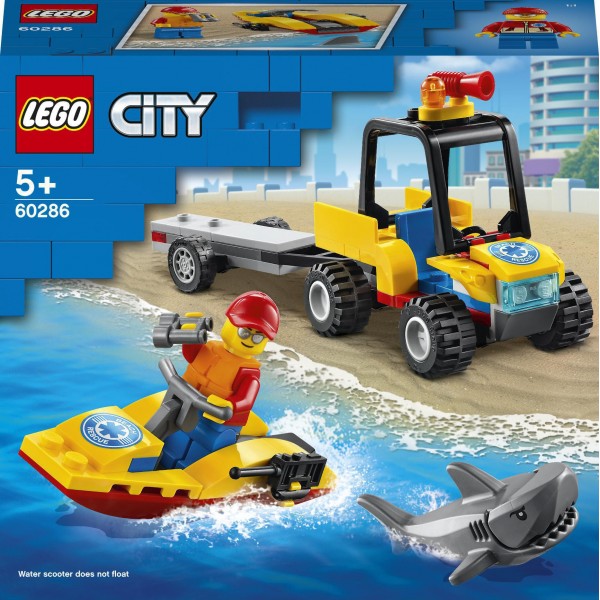 LEGO City Конструктор Great Vehicles Пляжный спасательный вездеход 60286