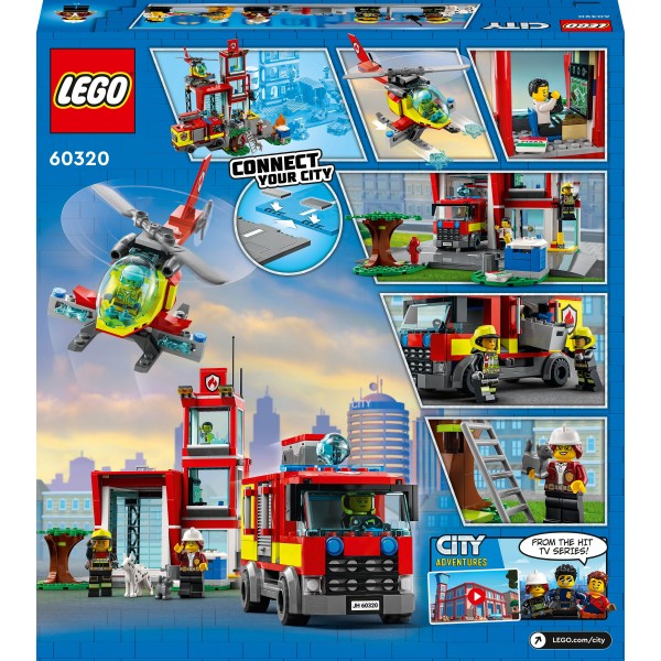 LEGO City Конструктор Пожарная часть 60320