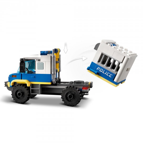 LEGO City Конструктор Транспорт для перевозки преступников 60276