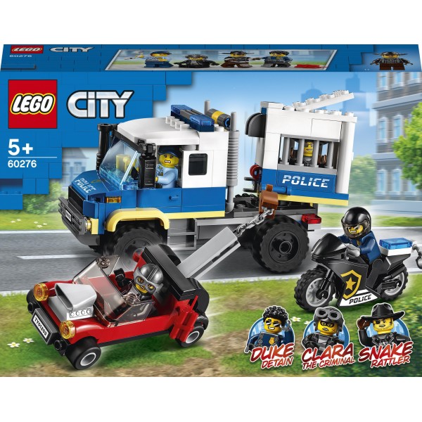 LEGO City Конструктор Транспорт для перевозки преступников 60276