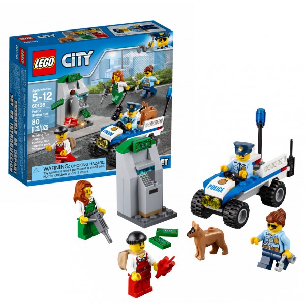 LEGO City Набор для начинающих «Полиция» 60136