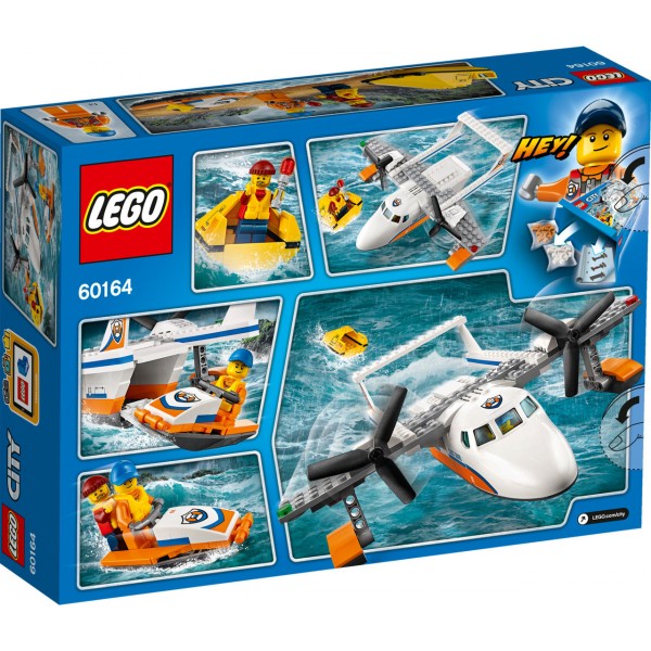 LEGO City Спасательный самолет береговой охраны 60164