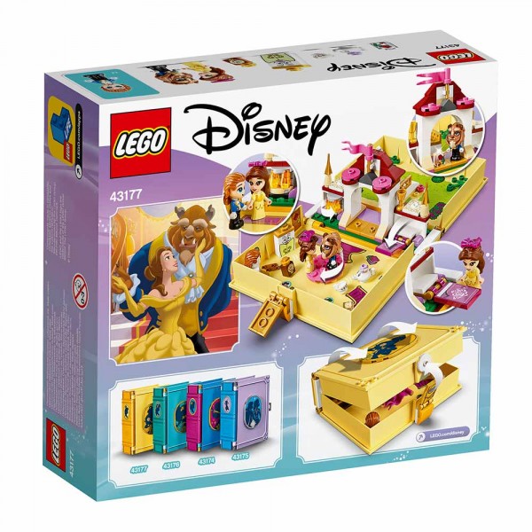 LEGO Disney Princess Конструктор "Книга сказочных приключений Белль" 43177