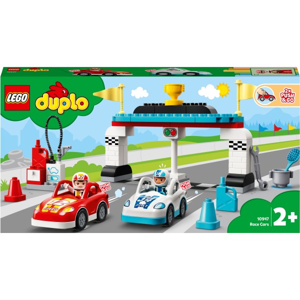 LEGO DUPLO Конструктор Гоночные автомобили 10947