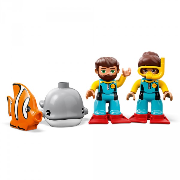LEGO DUPLO Конструктор Путешествие субмарины 10910