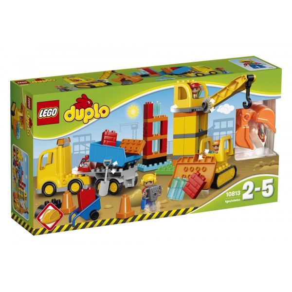 LEGO DUPLO Великий будівельний майданчик 10813