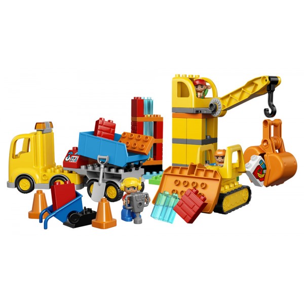 LEGO DUPLO Великий будівельний майданчик 10813