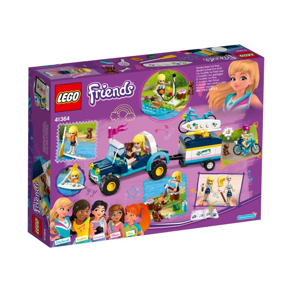 LEGO Friends Конструктор Багги и трейлер Стефани 41364