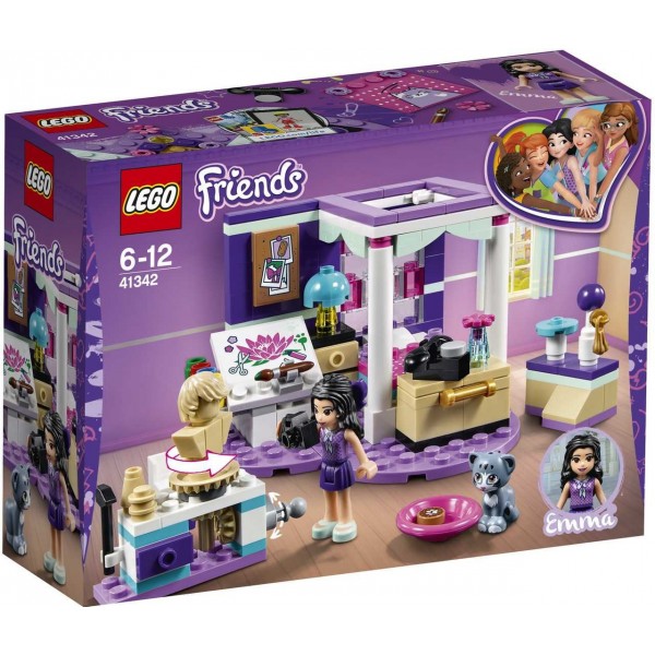 LEGO Friends Конструктор Лего Роскошная Спальня Эммы 41342