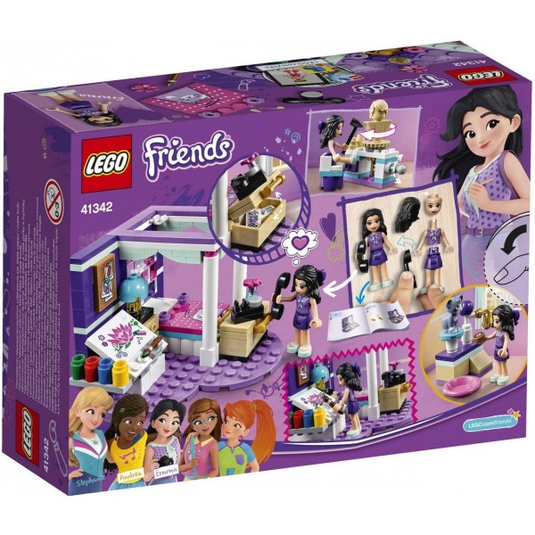 LEGO Friends Конструктор Лего Роскошная Спальня Эммы 41342