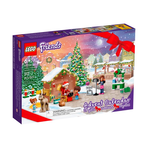 LEGO Friends Конструктор Новогодний календарь 2023 41706