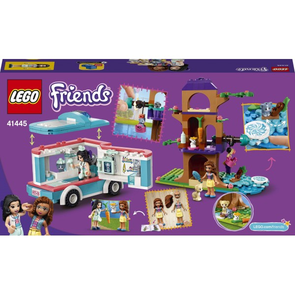 LEGO Friends Конструктор Скорая ветклиники 41445