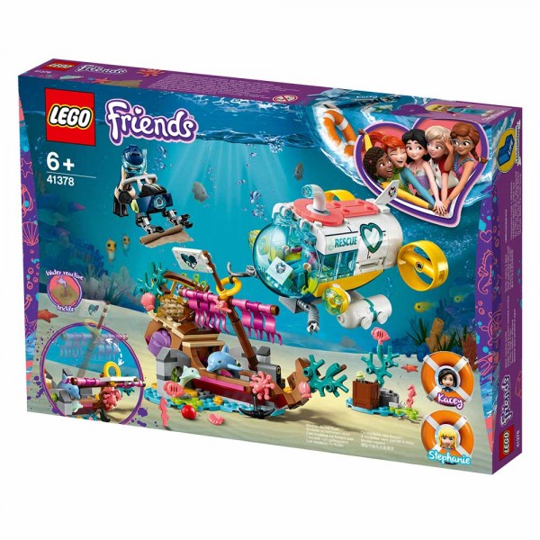 LEGO Friends Конструктор Спасение дельфинов 41378