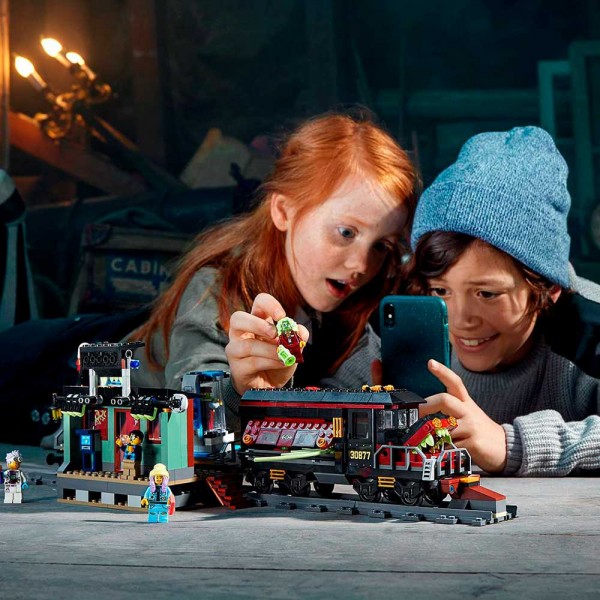 LEGO Hidden Side Конструктор Призрачный поезд-экспресс 70424