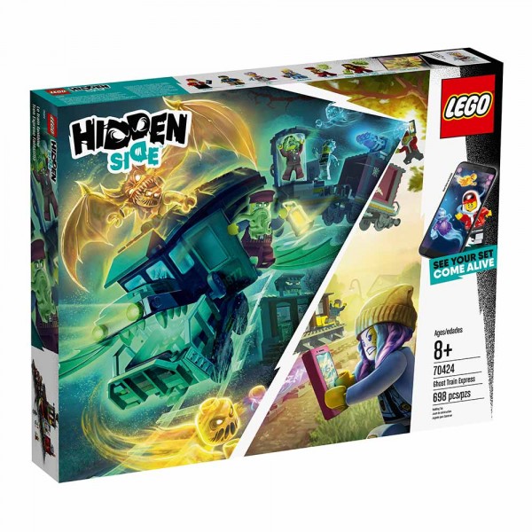 LEGO Hidden Side Конструктор Призрачный поезд-экспресс 70424