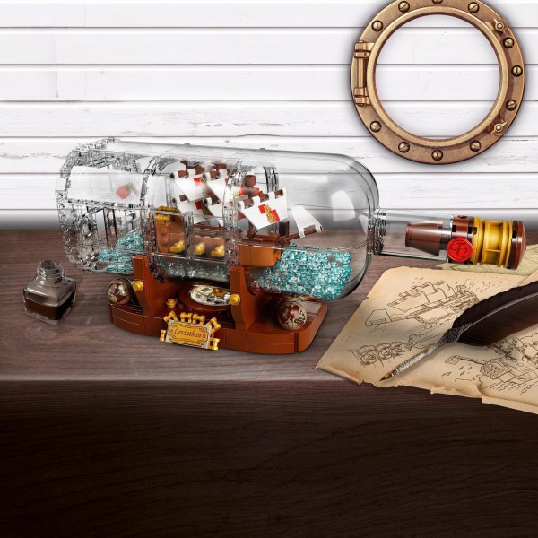 LEGO Ideas Конструктор Ideas Корабль в бутылке V29 92177