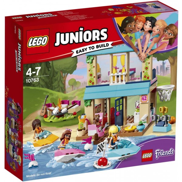LEGO Juniors Конструктор Лего Домик Стефани у озера 10763