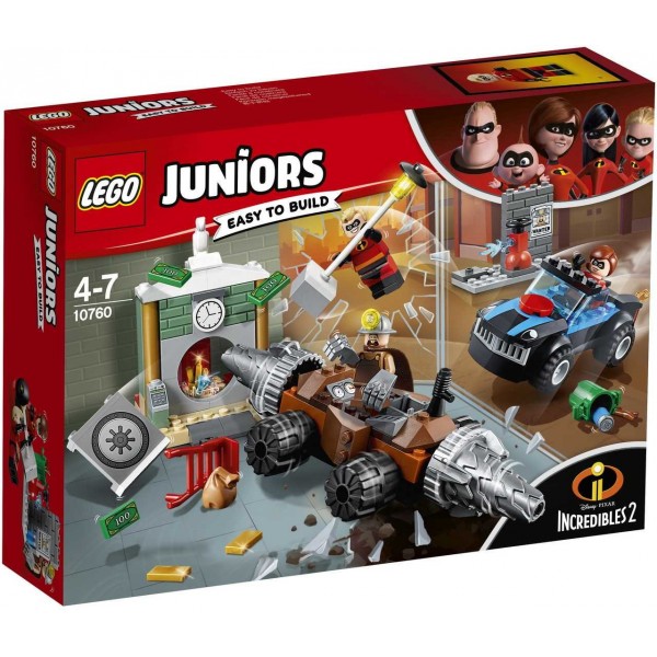 LEGO Juniors Конструктор Лего Подрывашкин грабит банк 10760