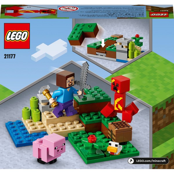 LEGO Майнкрафт (Minecraft) Конструктор Засада Крипера 21177