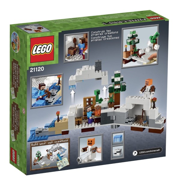 LEGO Minecraft Снежное убежище 21120