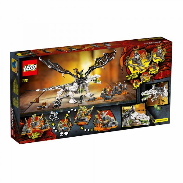 LEGO Ниндзяго (NinjaGo) Конструктор Дракон Заклинателя черепов 71721