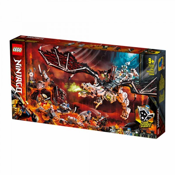 LEGO Ниндзяго (NinjaGo) Конструктор Дракон Заклинателя черепов 71721