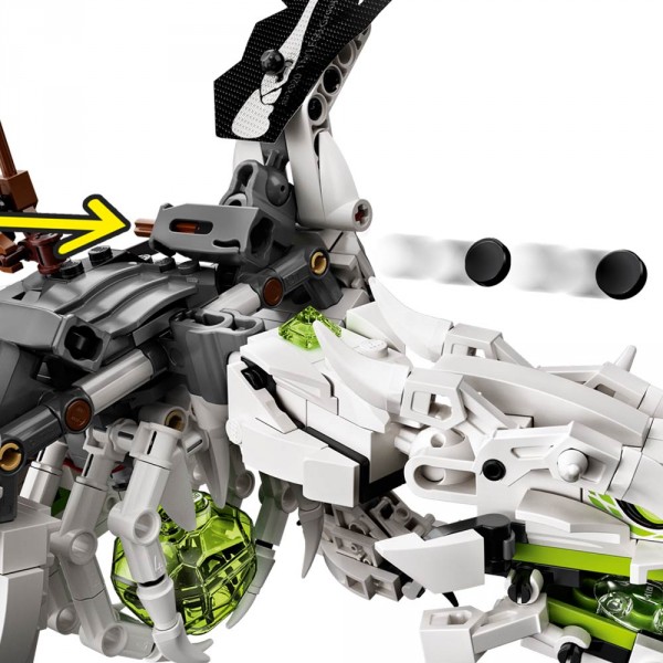 LEGO Ниндзяго (NinjaGo) Конструктор Дракон Заклинателя черепов 71721