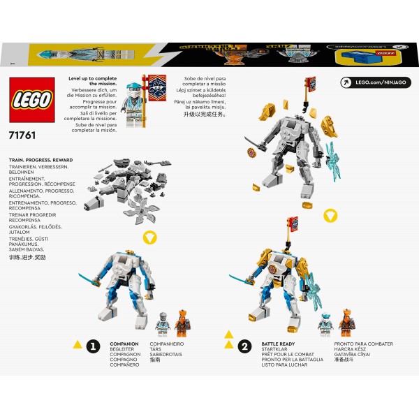 LEGO Ниндзяго (NinjaGo) Конструктор Могучий робот ЭВО Зейна 71761