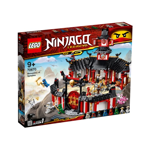 LEGO Ниндзяго (NinjaGo) Конструктор Монастырь Кружитцу 70670