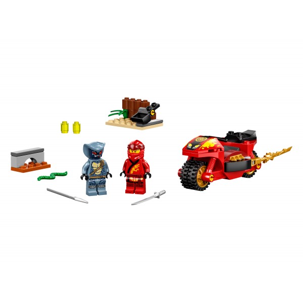 LEGO Ниндзяго (NinjaGo) Конструктор Мотоцикл с мечами Кая 71734