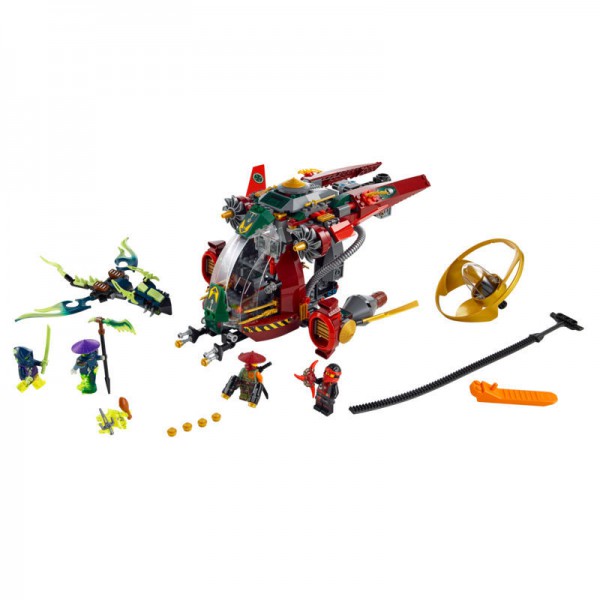 LEGO Ninjago Корабль R.E.X Ронана 70735