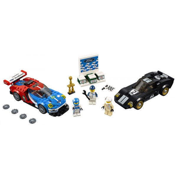 LEGO Speed Champions Автомобіль Ford GT 2016 року і Ford GT 75881