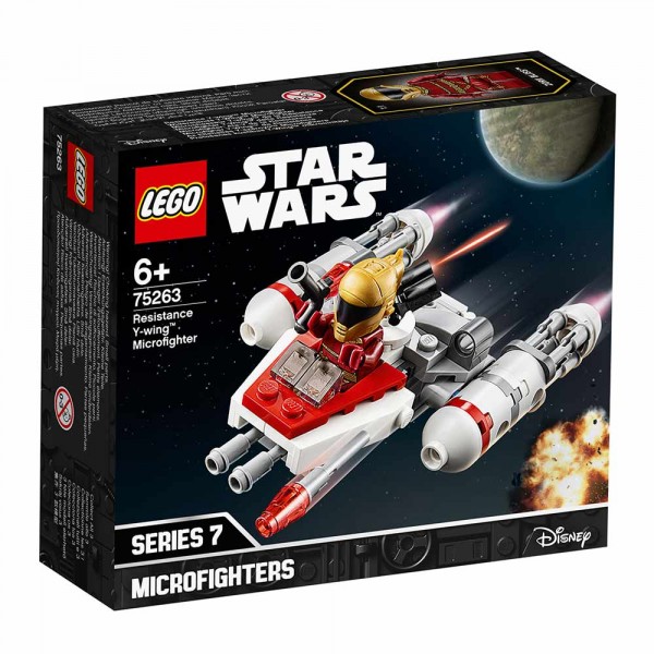 LEGO Star Wars Конструктор "Микрофайтеры Истребитель Сопротивления типа Y™" LEGO 75263